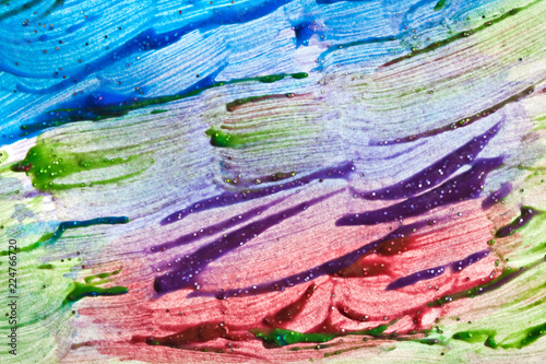 multicolored paint strokes background