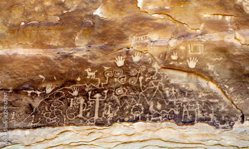 Petroglyph Point, Mesa Verde National Park photo