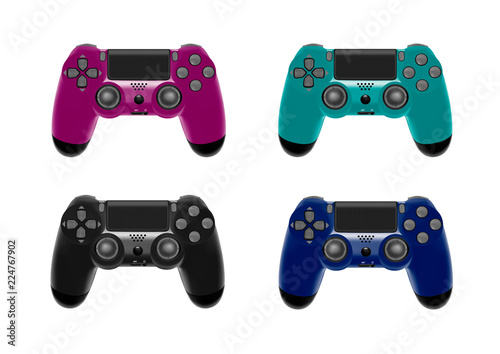 Gamepad for a console game.