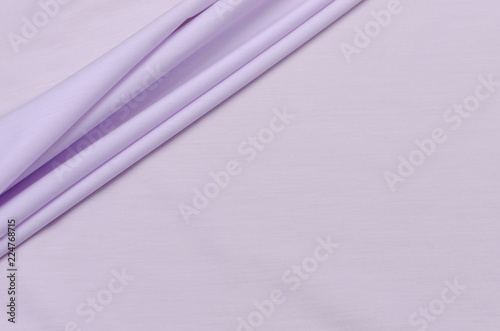 Cotton fabric light purple, for shirts photo