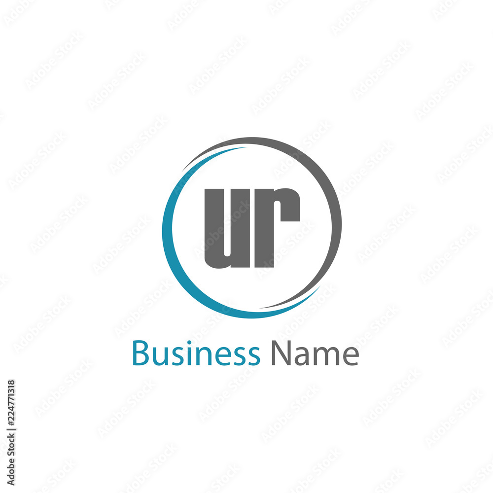 Initial Letter UR Logo Template Design Initial Letter UR Logo Template Design
