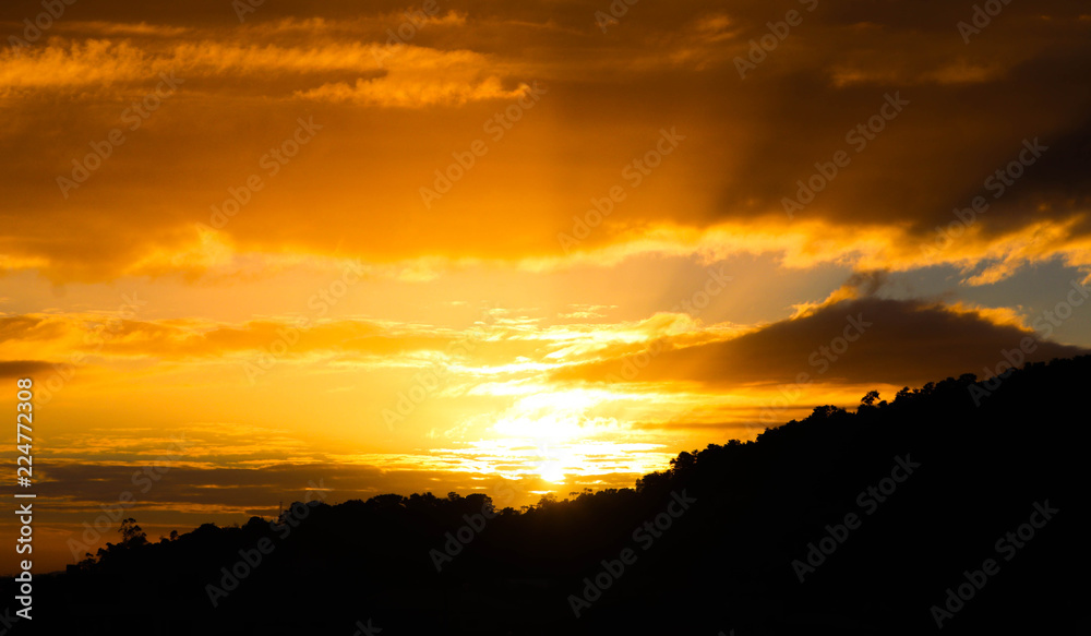 Obraz premium Sunrise at the Beach