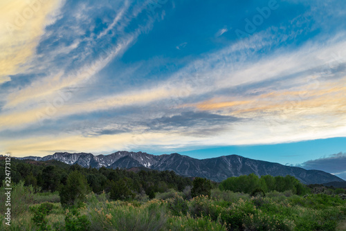 White Pine Range, Sunset © Dominic Gentilcore