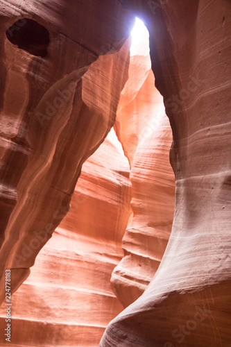 Abstract textured background, photo taken in the Antelope Canyon, USA
