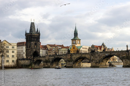 PRAGUE, CZECH REPUBLIC - FEBRUARY 2018: Rest in a wonderful city. Czech Republic © EUDPic