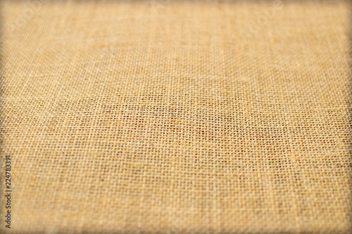 Natural brown hessian hemp fabric texture