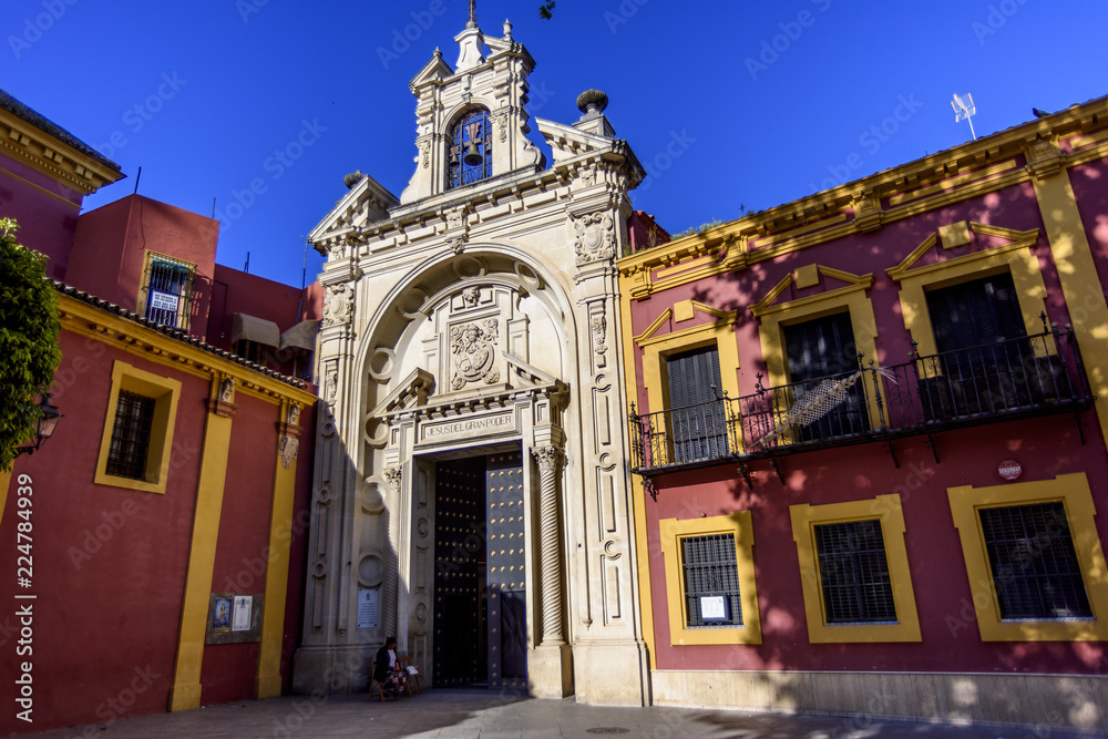 basilica of Jesus del Gran Poder in Seville, Andalucia, Spain.