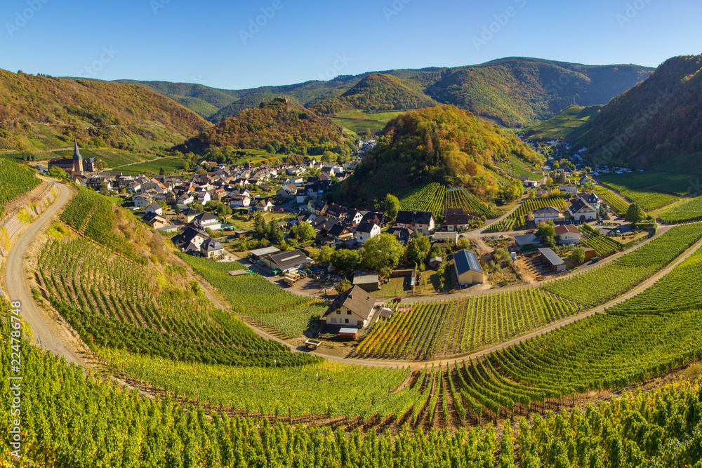 Weinort Mayschoss an der Ahr, Deutschland