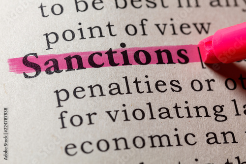 definition of sanctions