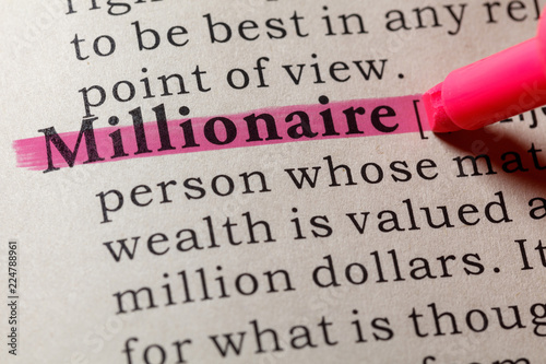 definition of Millionaire