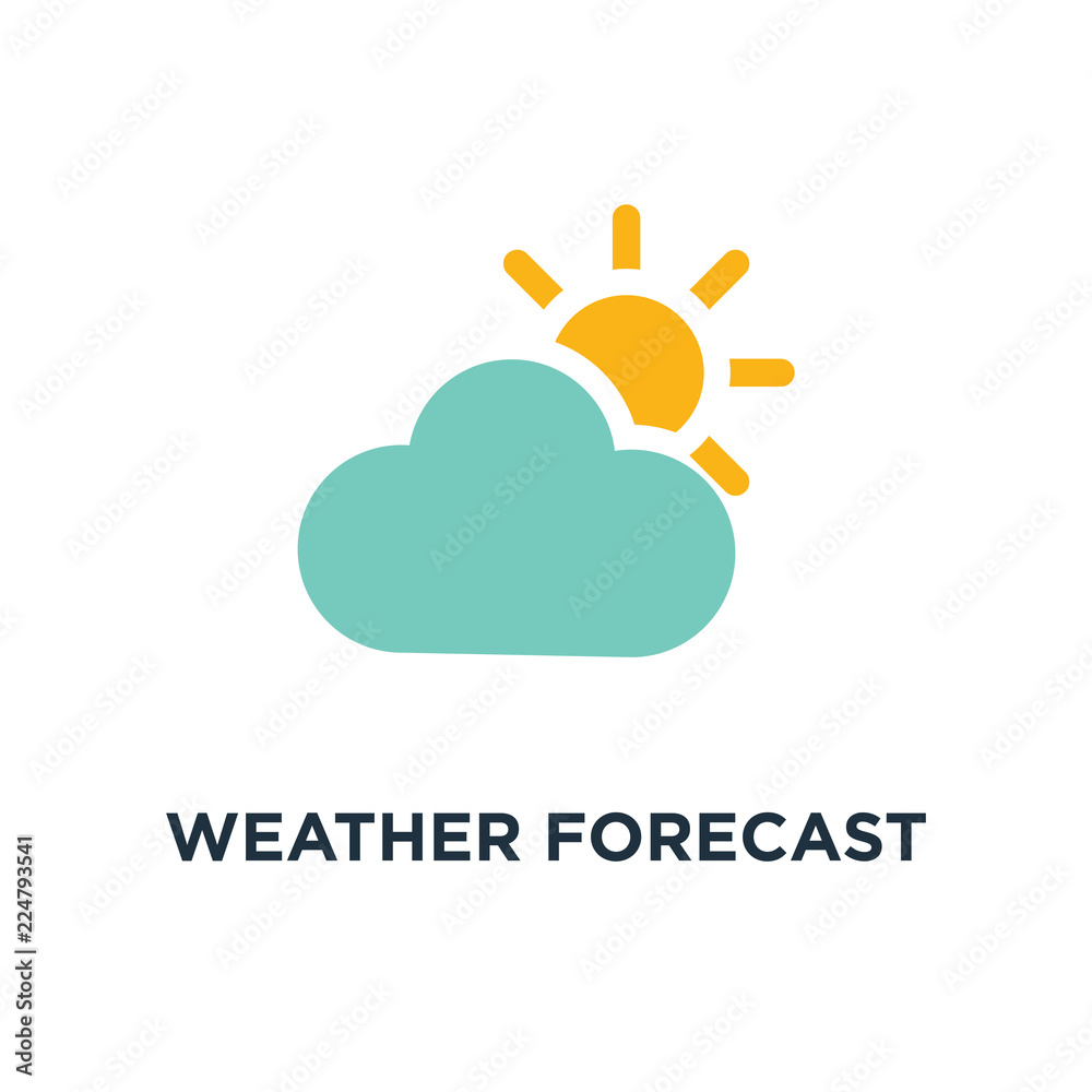 weather forecast icon. seasons clouds concept symbol design, vector illustration - obrazy, fototapety, plakaty 