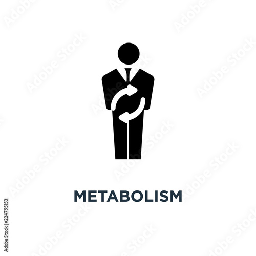 Fototapeta Naklejka Na Ścianę i Meble -  metabolism icon. metabolism concept symbol design, vector illust