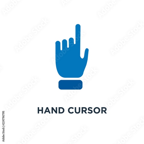 hand cursor icon, symbol of mouse pointer concept © vectorstockcompany