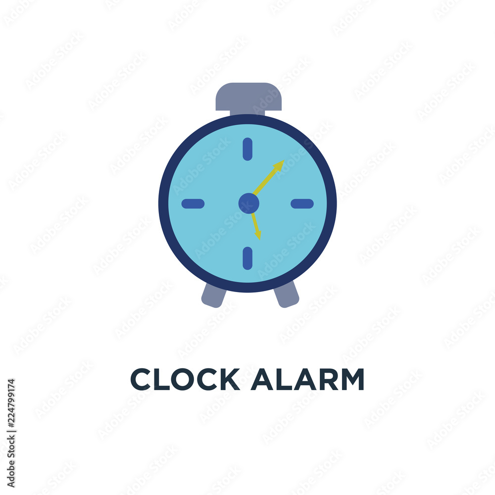 clock alarm icon. time, hour watch concept symbol design, vector illustration clock alarm icon. time, hour watch concept symbol design, vector illustration