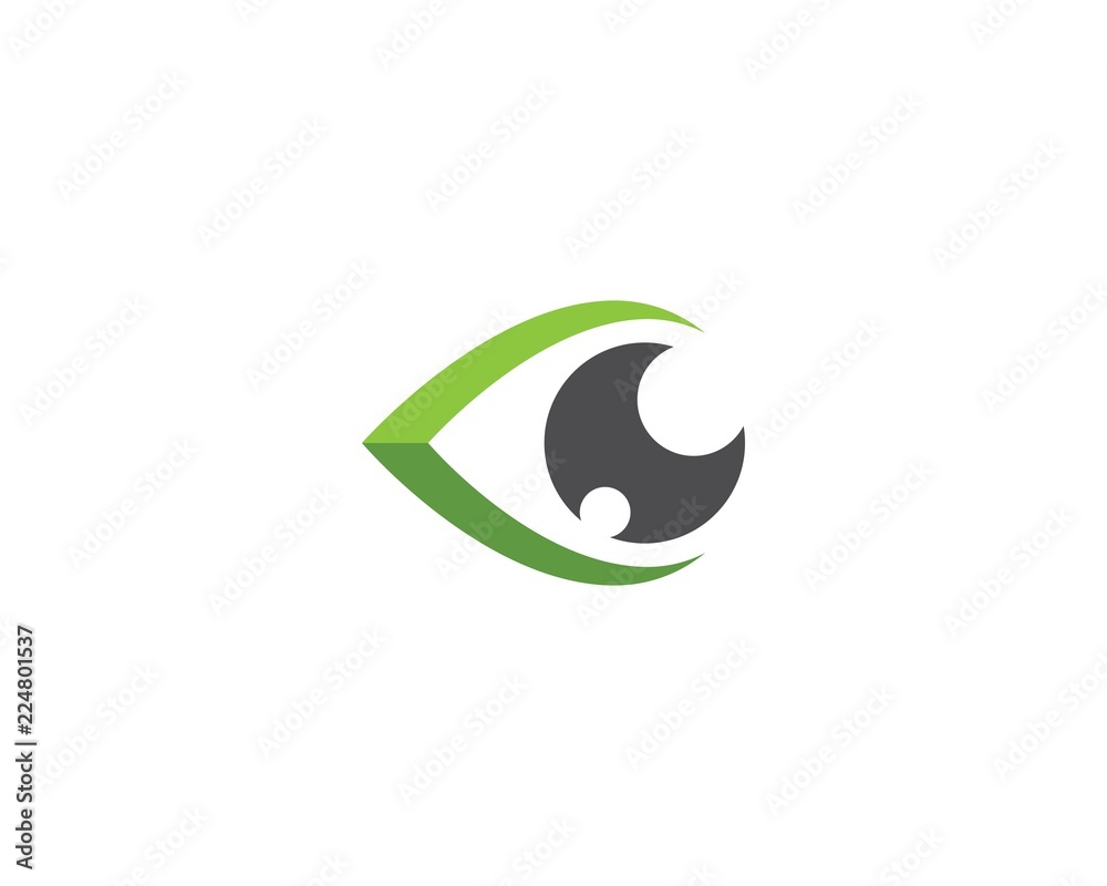 Eye logo vector design Eye logo vector design