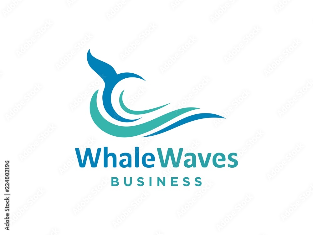 Abstract design of ocean logo with waves. sunset, sunrise, whale, Surfing and Water logo Design Template. Vector illustration Abstract design of ocean logo with waves. sunset, sunrise, whale, Surfing and Water logo Design Template. Vector illustration