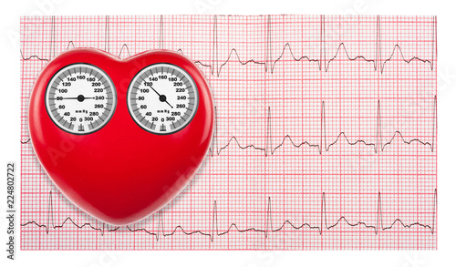 Arterial blood pressure checking concept