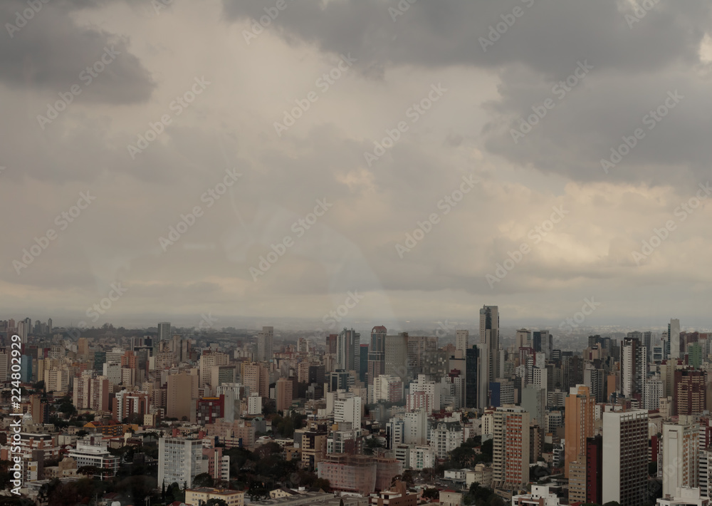 Curitiba City view from above