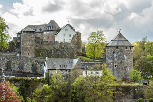 Konstfotografi Burg Monschau in der Eifel