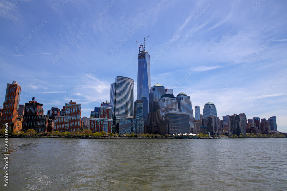 View of Manhattan from Ferry