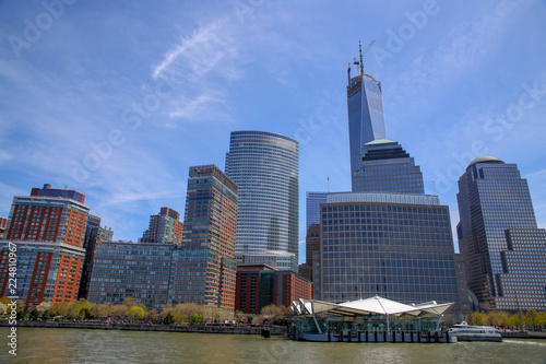 View of Manhattan from Ferry