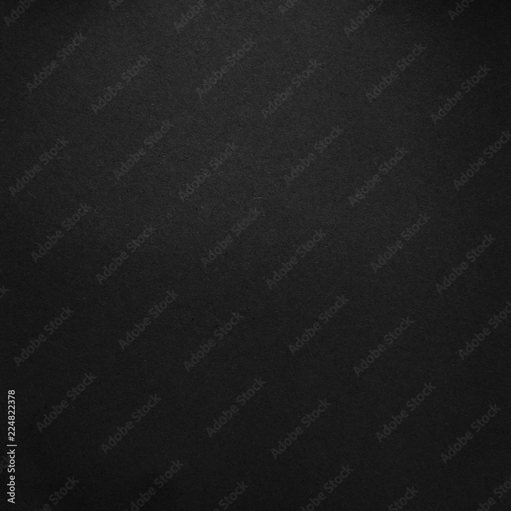 Black color Gradient abstract studio background textured light defocus view