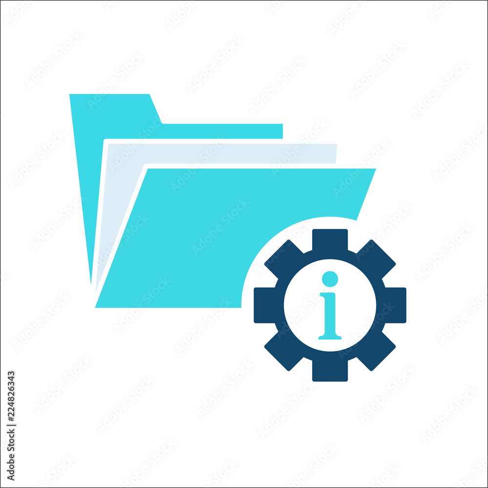 Project Management icon, data management, folder, project goals, task management icon with information sign. Project Management icon and about, faq, help, hint symbol Project Management icon, data management, folder, project goals, task management icon with information sign. Project Management icon and about, faq, help, hint symbol