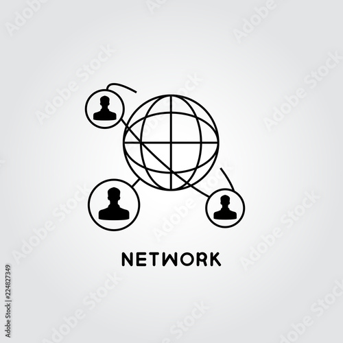 globe and people network