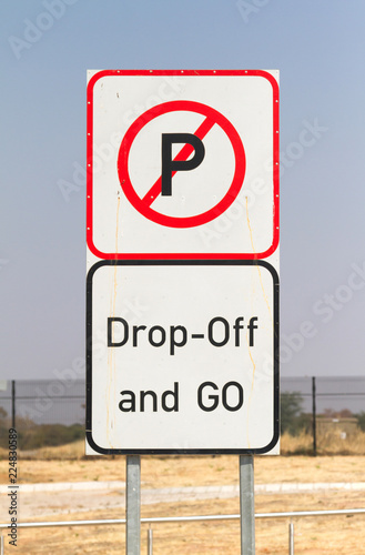 Drop-off and go area