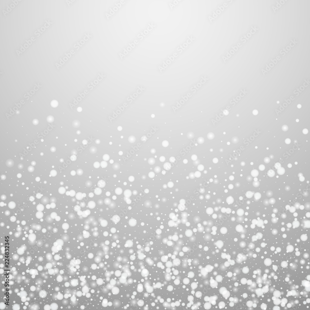 Beautiful falling snow Christmas background. Subtl Beautiful falling snow Christmas background. Subtl