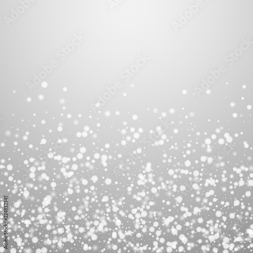 Wallpaper Mural Beautiful falling snow Christmas background. Subtl Torontodigital.ca