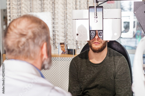 Foto Optometric exam