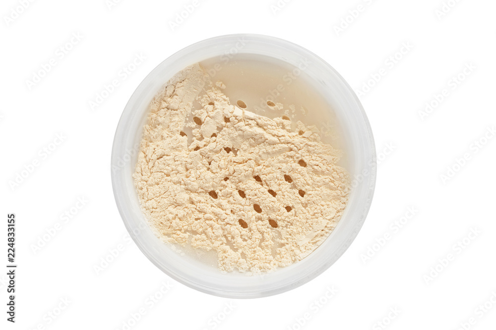 Powder in a jar Powder in a jar