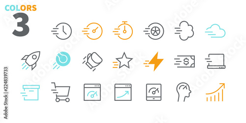 Speed UI Pixel Perfect Well-crafted Vector Thin Line Icons 48x48 Ready for 24x24 Grid for Web Graphics and Apps with Editable Stroke. Simple Minimal Pictogram