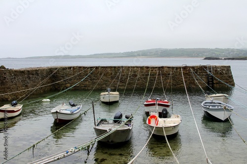 Port Racine plus petit port de France dans le Cotentin,Normandie,Manche © papinou