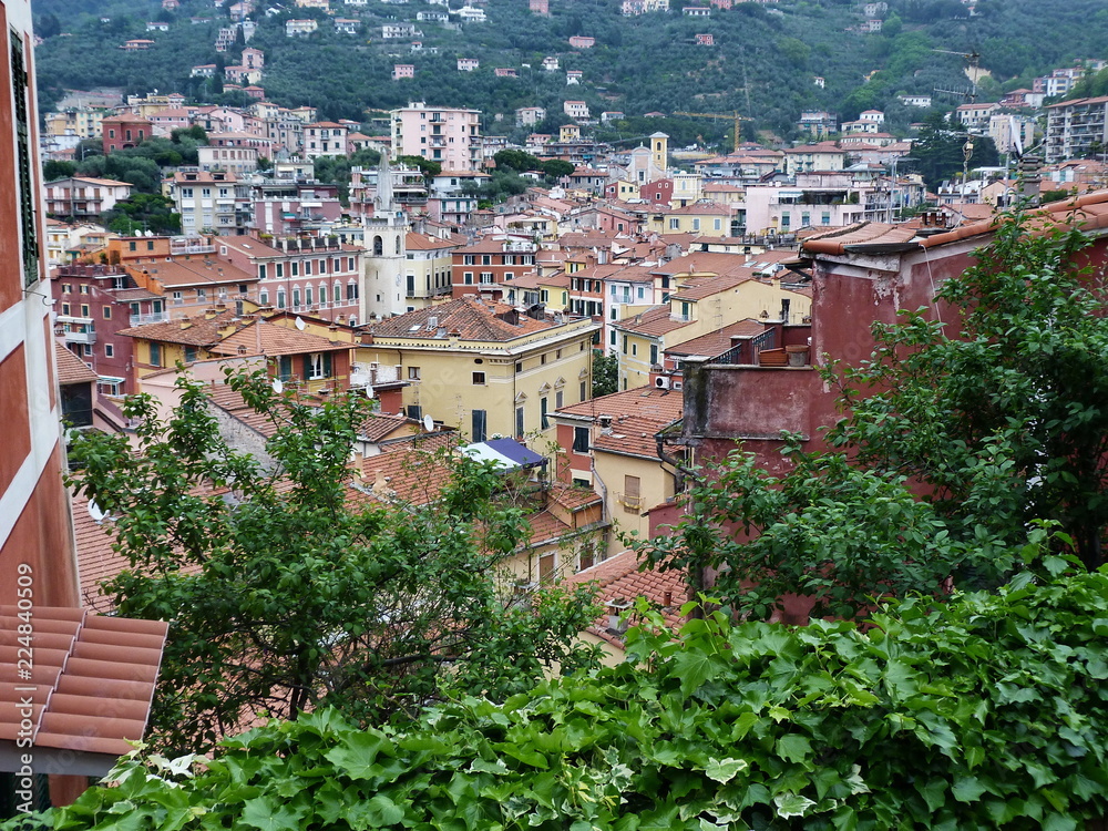 View of Lerici, Liguria, Italy