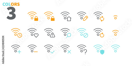 Network UI Pixel Perfect Well-crafted Vector Thin Line Icons 48x48 Ready for 24x24 Grid with Editable Stroke. Simple Minimal Pictogram Part 5-5