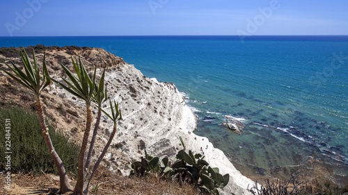Scala dei Turchi, Sicilia, Italia photo