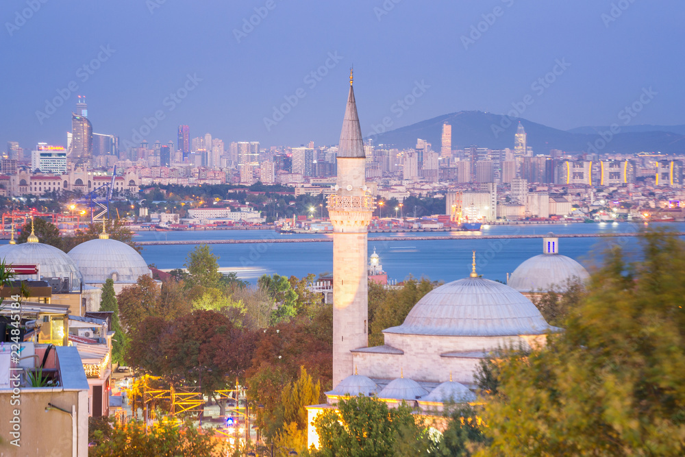 Naklejka premium Cityscape of Istanbul - Turkey