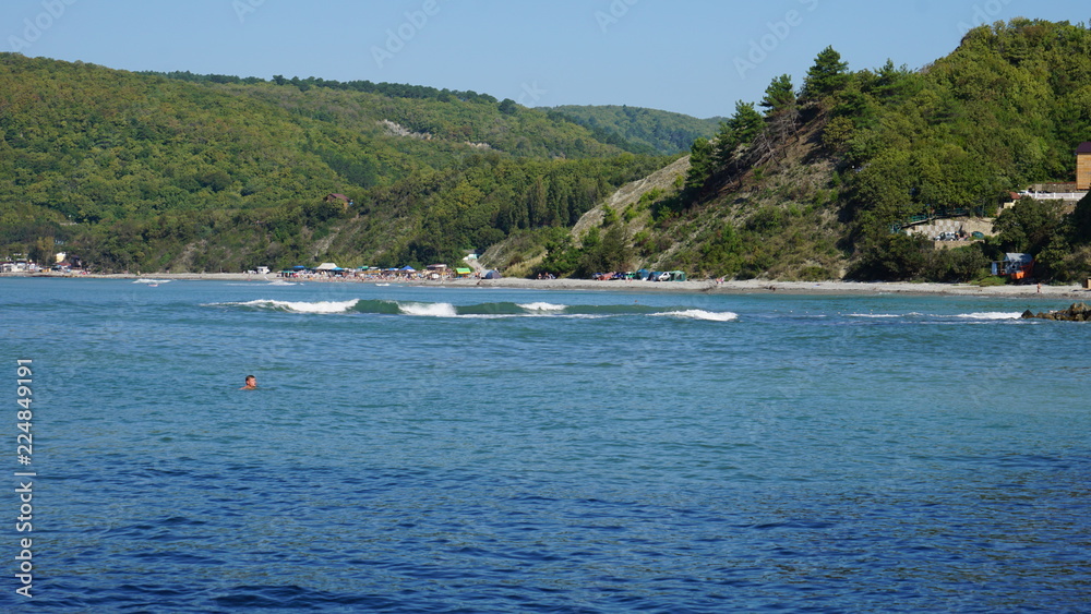Obraz premium Russia. The Black Sea coast. Inal Bay. Every year I rest in this place and every year I bring many photos of this bay !!!