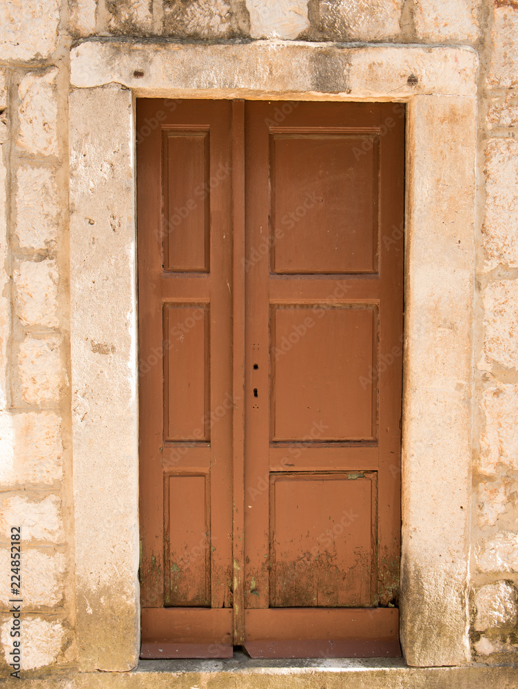 Old rustic door 