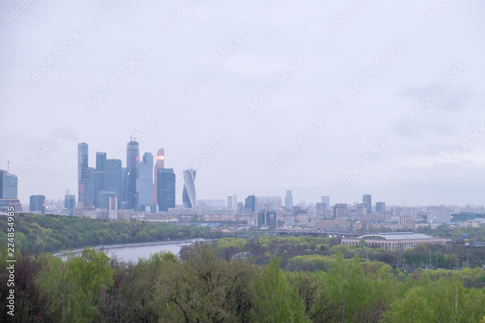 Skyscrapers of Moscow City