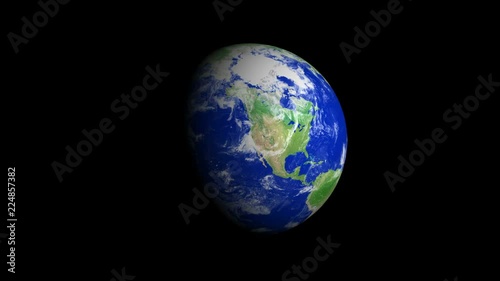 4K Earth Zoom: San Francisco – USA