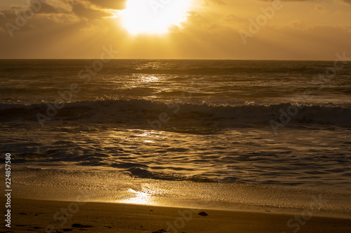 Fototapeta Naklejka Na Ścianę i Meble -  Mandurah Beach At Sunset