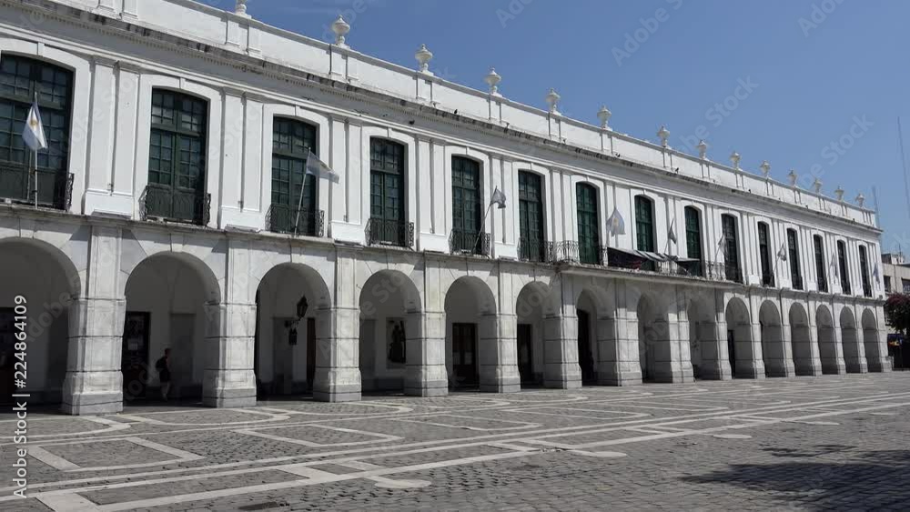 Building of the Cabildo de Cordoba at San Martin Square. Cordoba, Argentina Building of the Cabildo de Cordoba at San Martin Square. Cordoba, Argentina