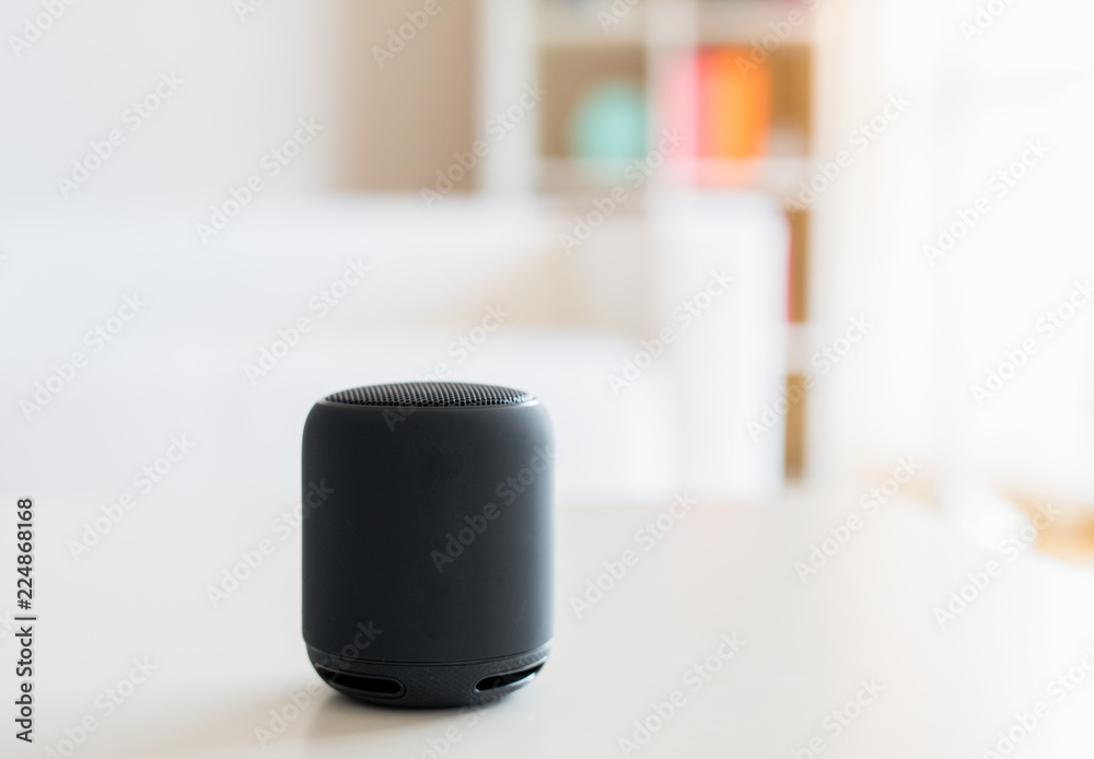 Smart speaker and virtual voice assistant at home Smart speaker and virtual voice assistant at home