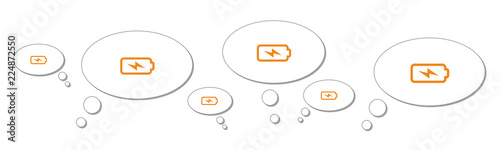 Gedankenblasen - Aufladen