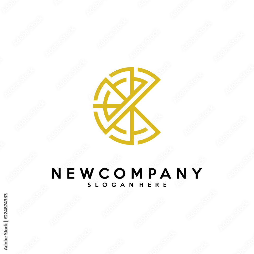 Initial C logo vector template Initial C logo vector template