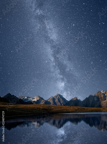 Milky Way over the Koruldi lakes © eternal aviv
