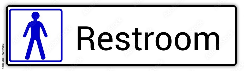 Panneau en Anglais: Toilettes pour hommes et femmes, wc mixtes et unisexe - panneau pour salle de bain, toilettes et autres commodités Panneau en Anglais: Toilettes pour hommes et femmes, wc mixtes et unisexe - panneau pour salle de bain, toilettes et autres commodités